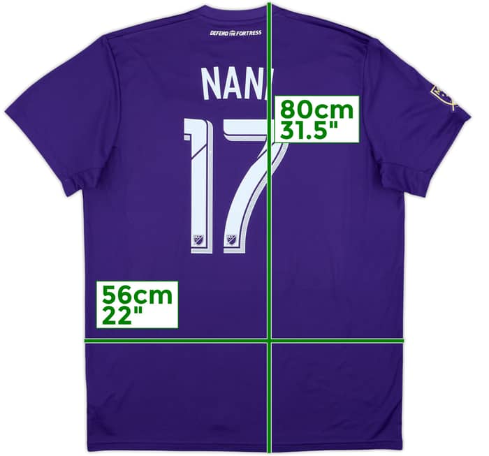2019 Orlando City Home Shirt Nani #17 - 8/10 - (XL)