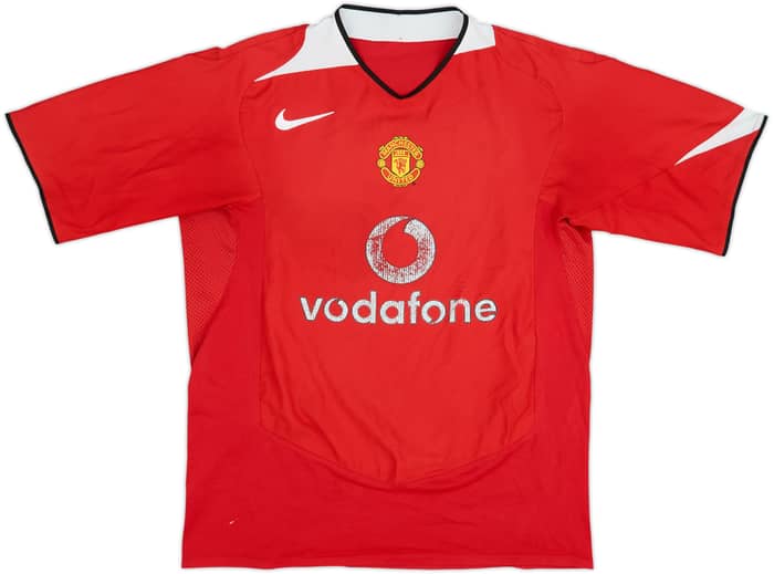 2004-06 Manchester United Home Shirt - 5/10 - (L)