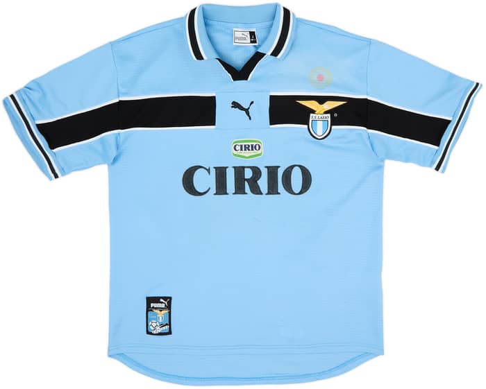 1998-00 Lazio Home Shirt Nesta #13 - 7/10 - (L)