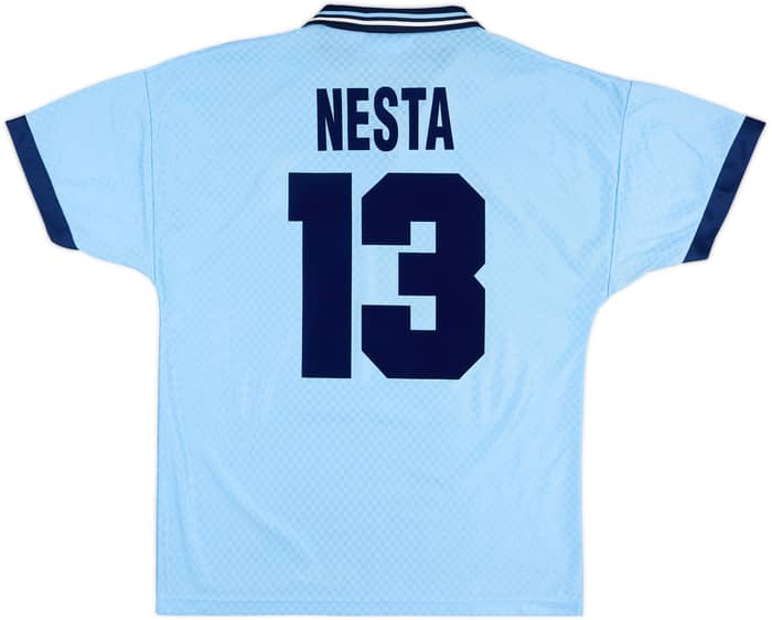 1995-96 Lazio Home Shirt Nesta #13 - 7/10 - (M)