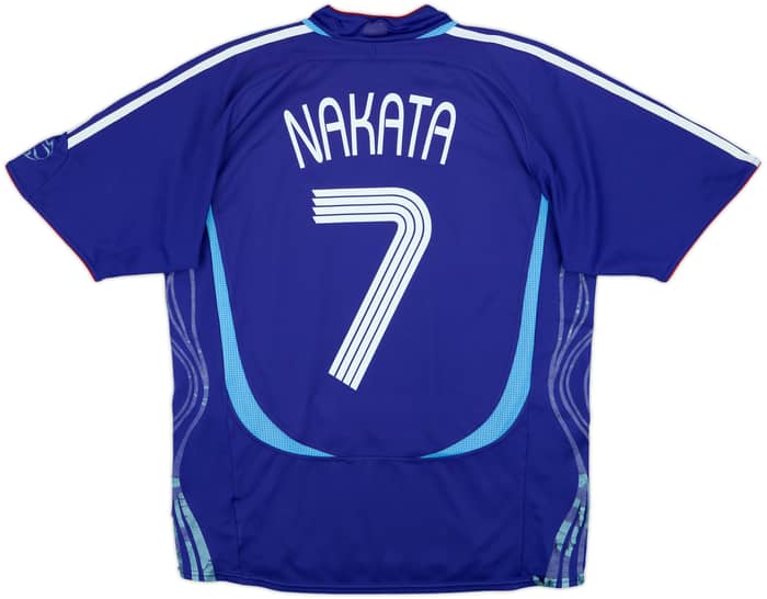 2006-08 Japan Home Shirt Nakata #7 - 5/10 - (M)