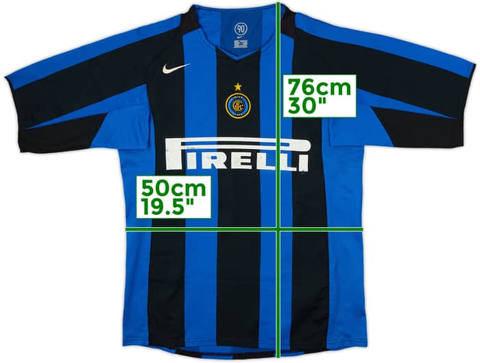 2004-05 Inter Milan Home Shirt - 5/10 - (M)