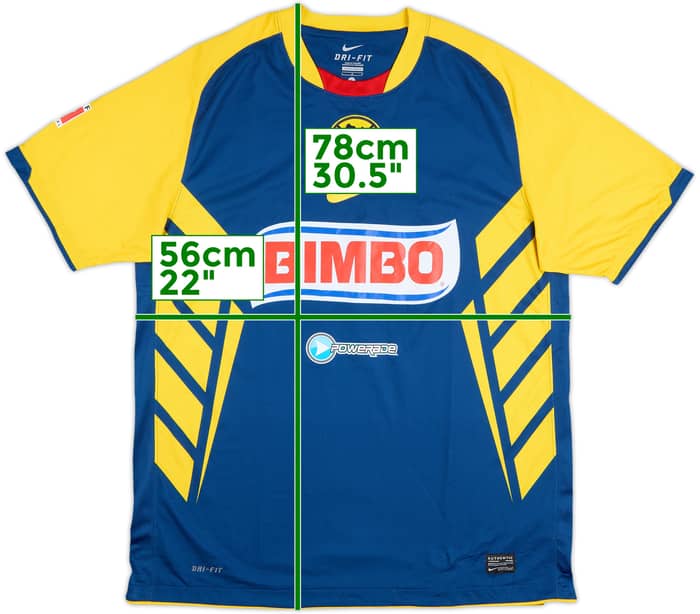 2010-11 Club America Away Shirt - 8/10 - (L)