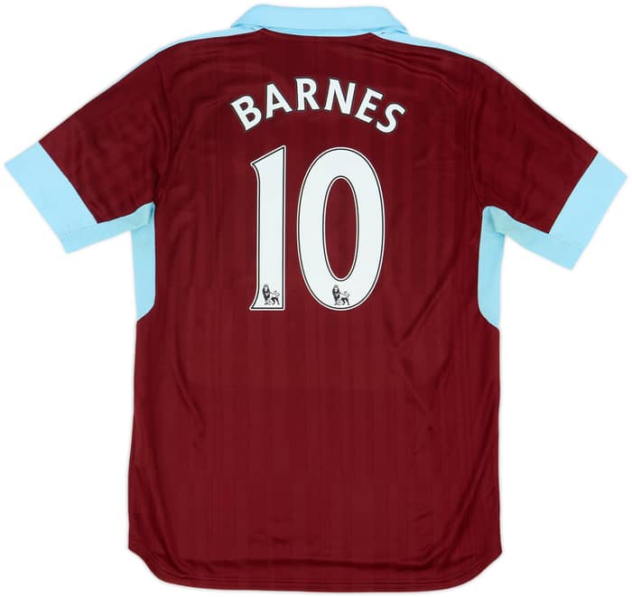 2016-17 Burnley Home Shirt Barnes #10 - 6/10 - (L)