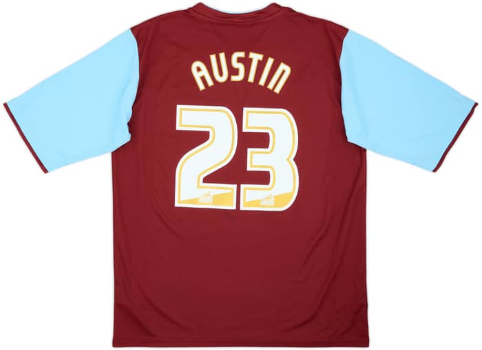2012-13 Burnley Home Shirt Austin #23 - 7/10 - (XL)