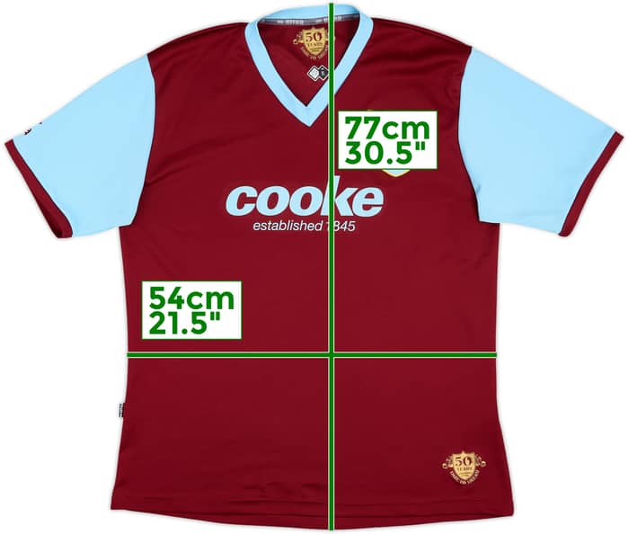 2009-10 Burnley Home Shirt - 8/10 - (XL)