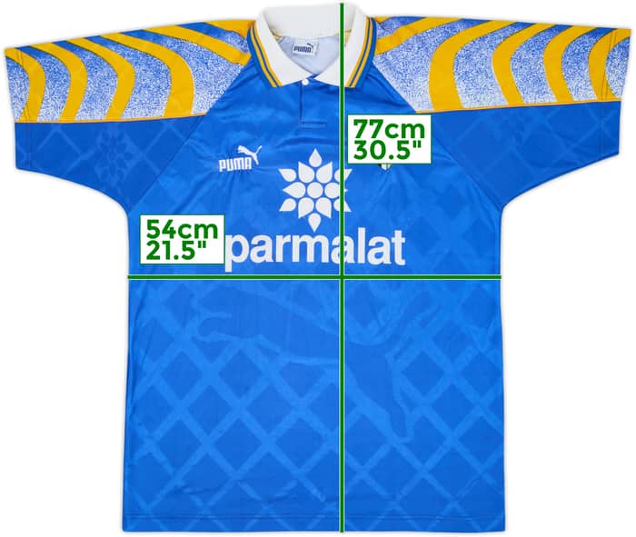 1995-97 Parma Camiseta Visitante - 6/10 - (XL)