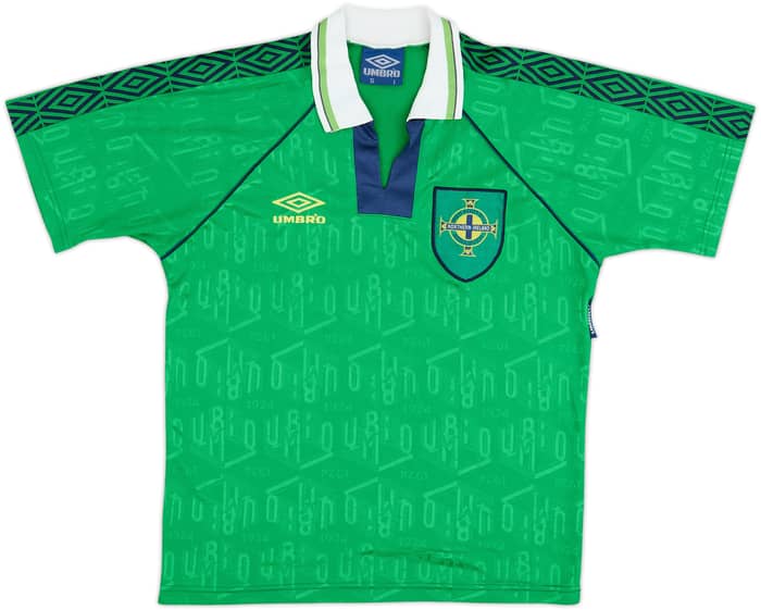 1994 Northern Ireland Prototype Home Shirt - 8/10 - (S)