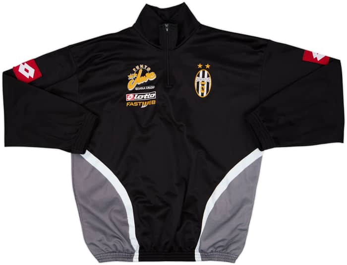 2001-02 Juventus Scuola Calcio Lotto 1/4 Zip Drill Top - 8/10 - (XXL)