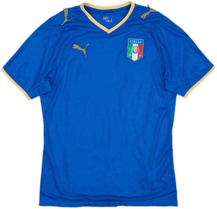 2007-08 Italy Home Shirt - 4/10 - (S)