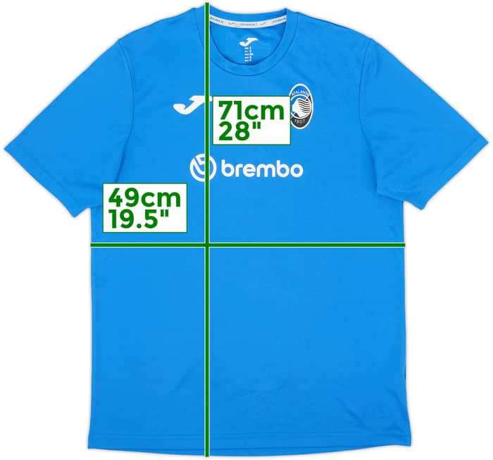 2019-20 Atalanta Joma Training Shirt - 9/10 - (S)