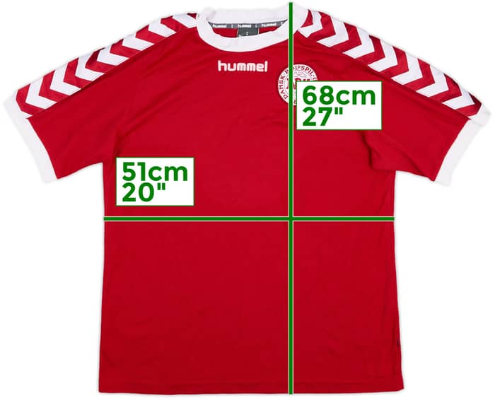 2002-03 Denmark Home Shirt Sigge - 5/10 - (M/L)