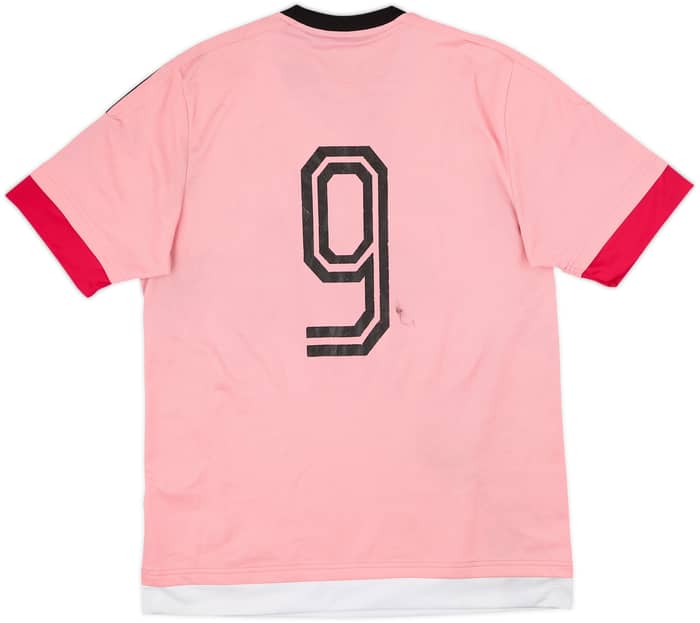 2015-16 Juventus Away Shirt #9 - 6/10 - (M)