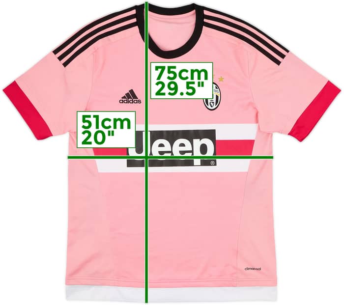2015-16 Juventus Away Shirt #9 - 6/10 - (M)