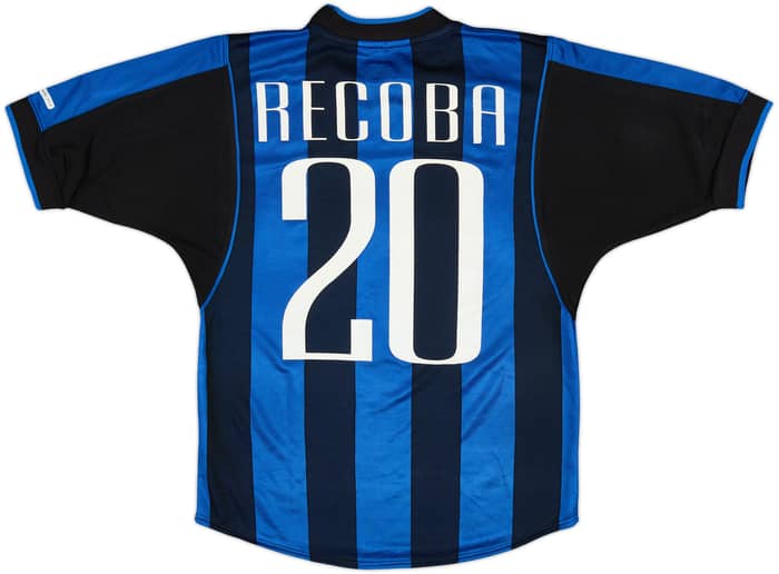 2000-01 Inter Milan Home Shirt Recoba #20 - 5/10 - (L.Boys)