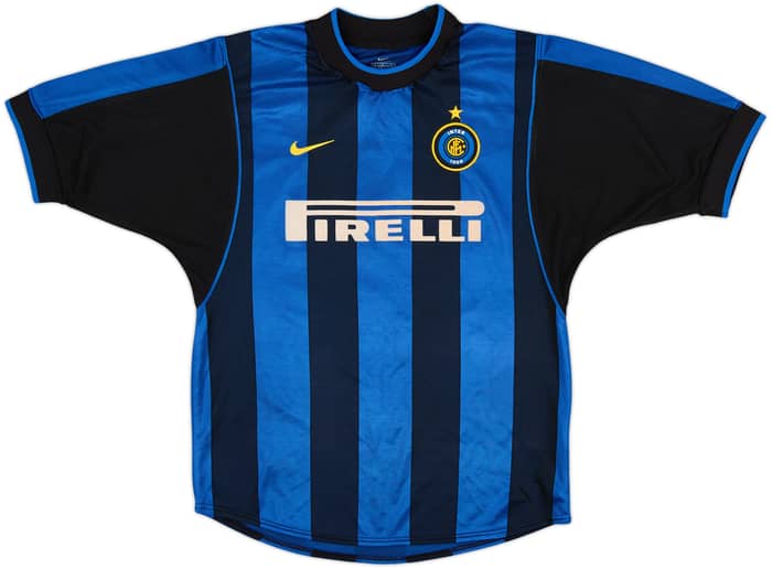 2000-01 Inter Milan Home Shirt Recoba #20 - 5/10 - (L.Boys)