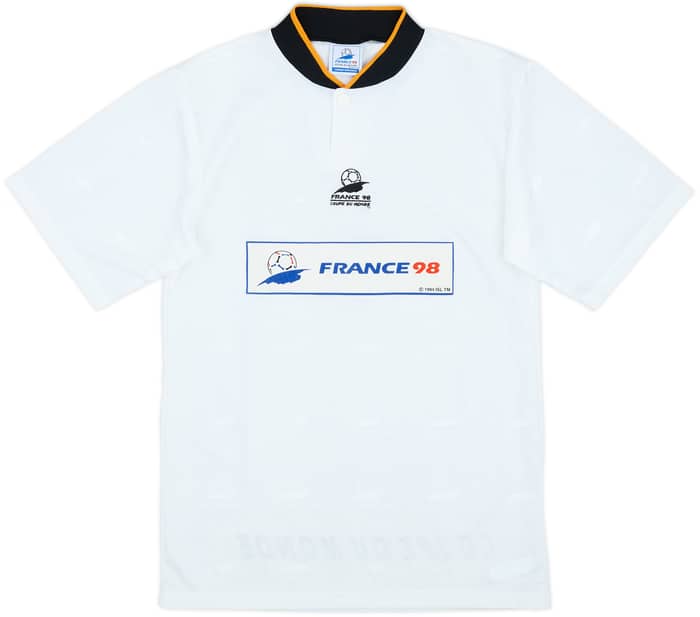 1998 France Coupe du Monde Shirt - 6/10 - (Y)