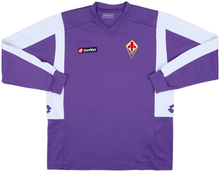 2011-12 Fiorentina Lotto Training L/S Shirt - 7/10 - (L)