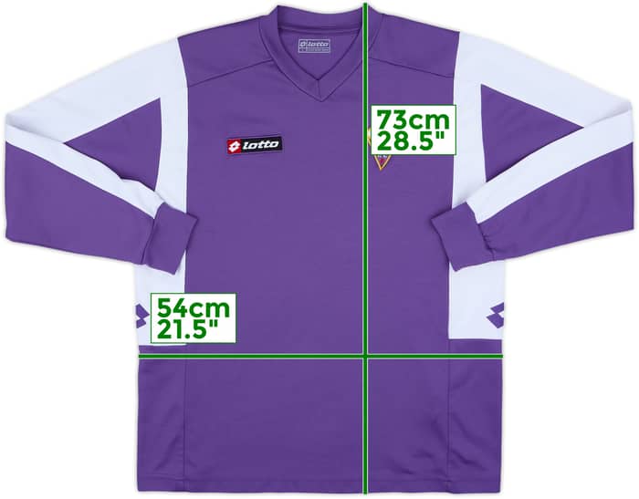 2011-12 Fiorentina Lotto Training L/S Shirt - 7/10 - (L)