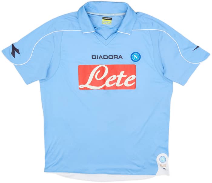 2008-09 Napoli Home Shirt Hamsik #17 - 8/10 - (M)