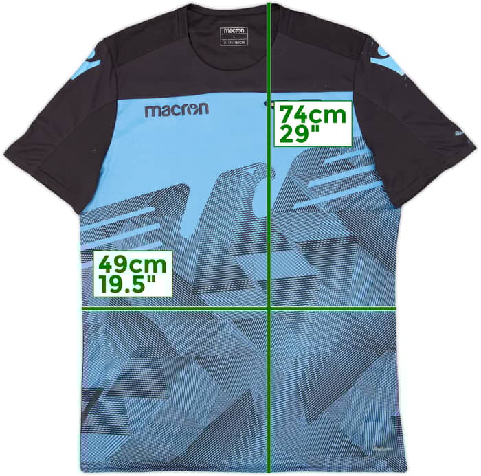 2016-17 Lazio Macron Training Shirt - 7/10 - (L)