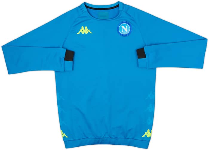 2018-19 Napoli Kappa Sweat Top - 7/10 - (S)