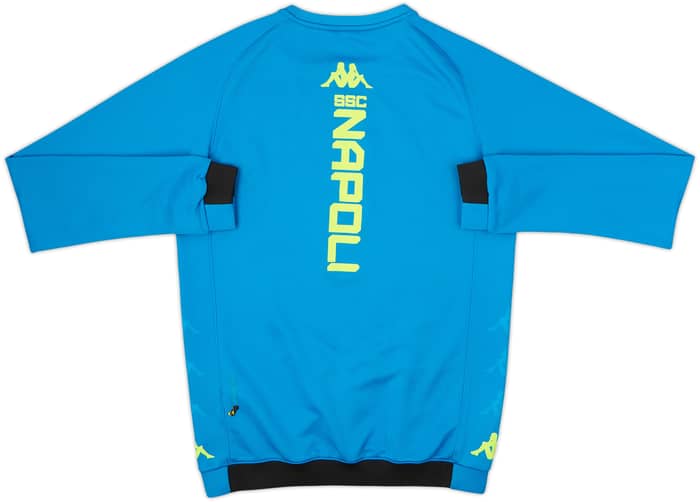 2018-19 Napoli Kappa Sweat Top - 7/10 - (S)