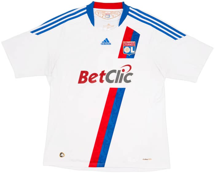 2010-11 Lyon Home Shirt Lisandro #9 - 7/10 - (XL)