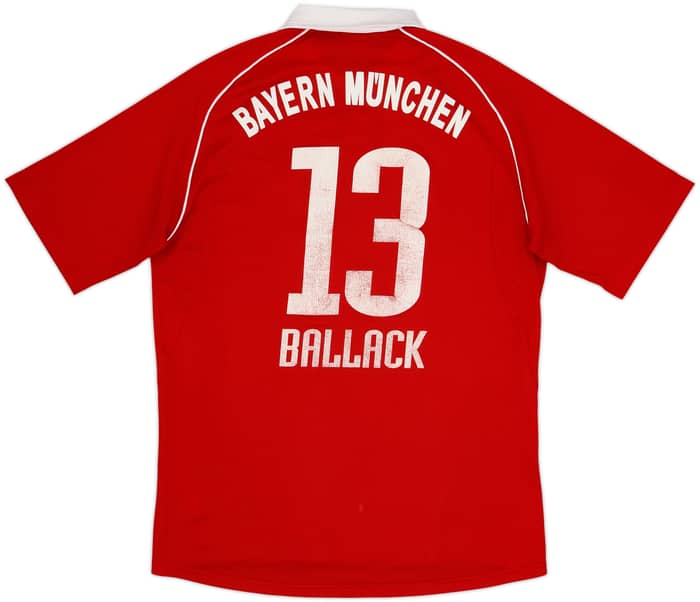 2005-06 Bayern Munich Home Shirt Ballack #13 - 5/10 - (M)