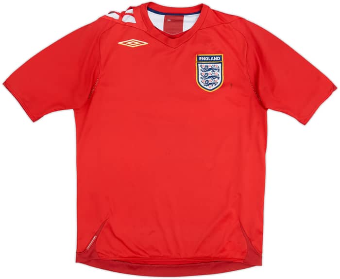 2006-08 England Away Shirt - 5/10 - (M)