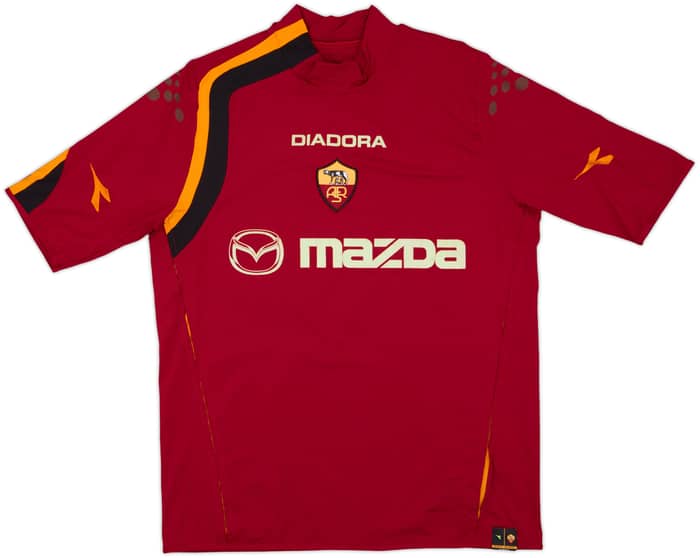 2004-05 Roma Home Shirt Bigi #9 - 6/10 - (L)