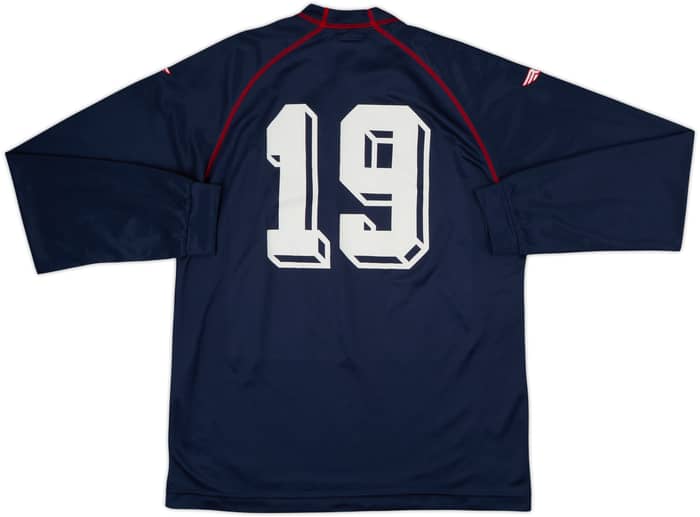 2001-02 Ancona Third L/S Shirt #19 - 7/10 - (XL)