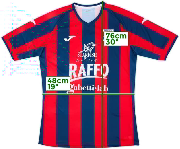 2021-22 Taranto Home Shirt #10 - 9/10 - (XL)