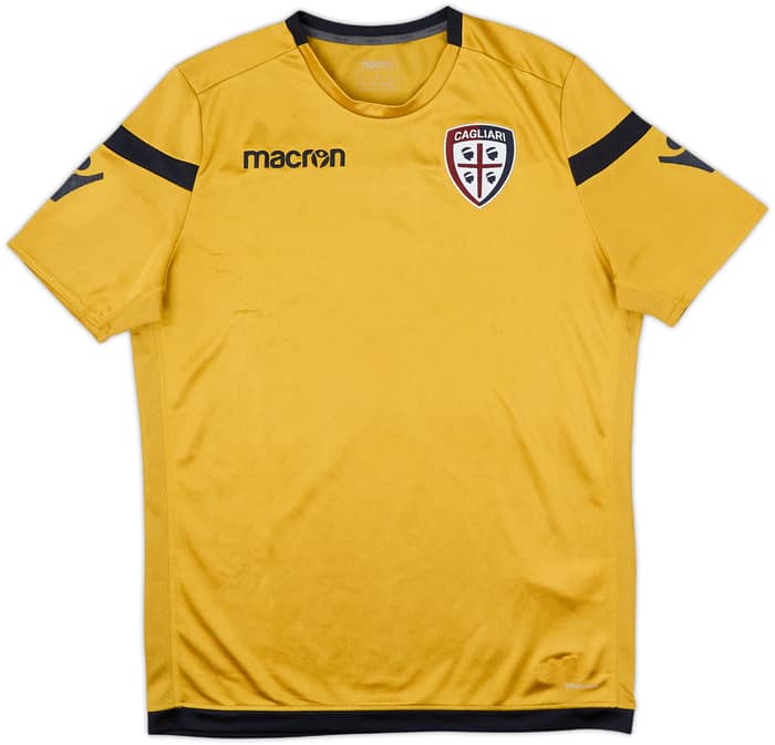 2018-19 Cagliari Macron Training Shirt - 6/10 - (L)