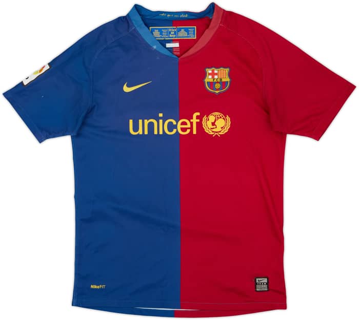 Camiseta de local del Barcelona 2008-09 - 6/10 - (Niños L)