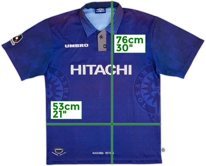 1997-98 Kashiwa Reysol Away Shirt - 9/10 - (L)