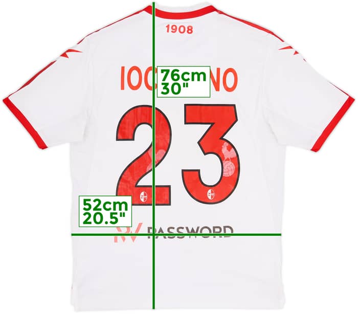 2017-18 Bari Home Shirt Iocolano #23 - 7/10 - (XL)