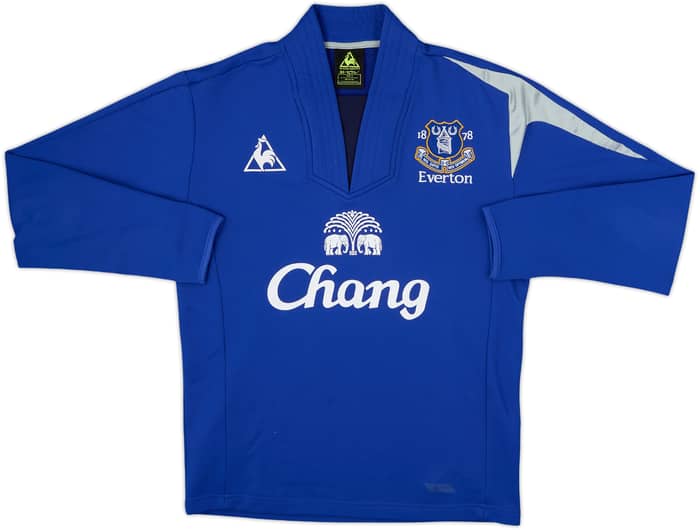 2010-11 Top de entrenamiento Le Coq Sportif del Everton - 8/10 - (S)