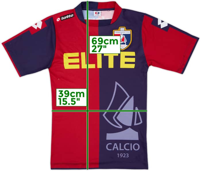 2015-16 Sambenedettese Home Shirt - 8/10 - (S)