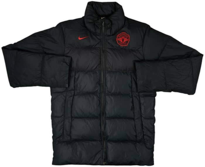 2011-12 Manchester United Nike Padded Bench Coat - 9/10 - (S)