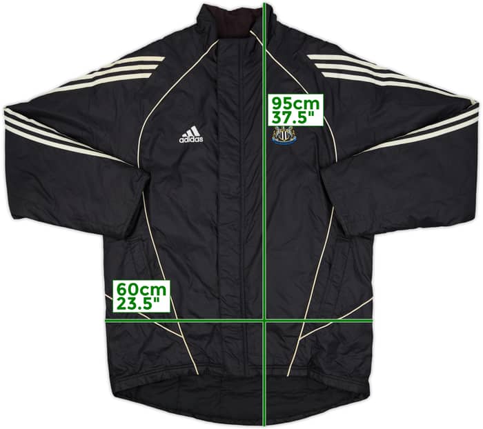 2005-06 Newcastle adidas Padded Bench Coat - 7/10 - (XL)