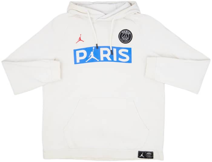 2020-21 Paris Saint-Germain Nike Hooded Sweat Top - 6/10 - (XL)