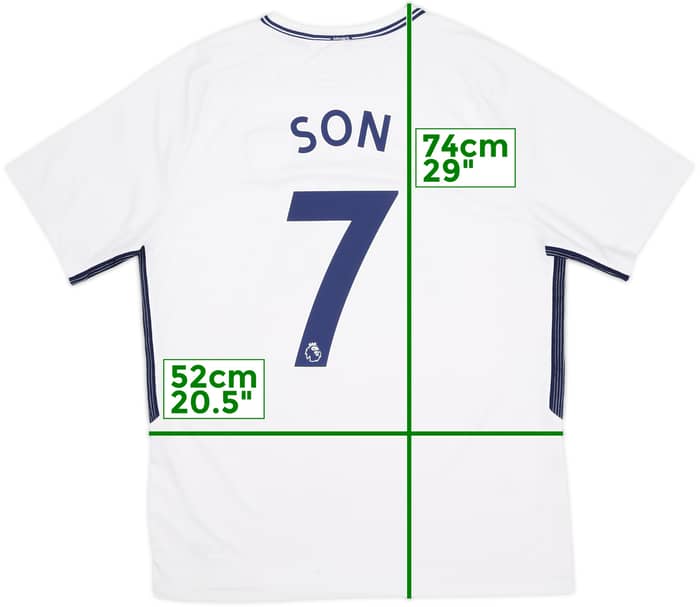 2017-18 Tottenham Home Shirt Son #7 - 5/10 - (L)