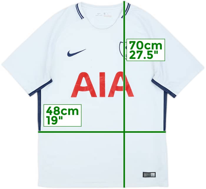 2017-18 Tottenham Home Shirt - 5/10 - (M)