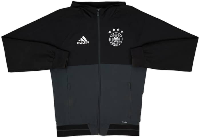 2016-17 Germany adidas Hooded Track Jacket - 6/10 - (S)