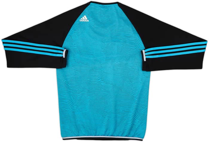 2015-16 Olympique Marseille adidas Drill Top - 9/10 - (XS)