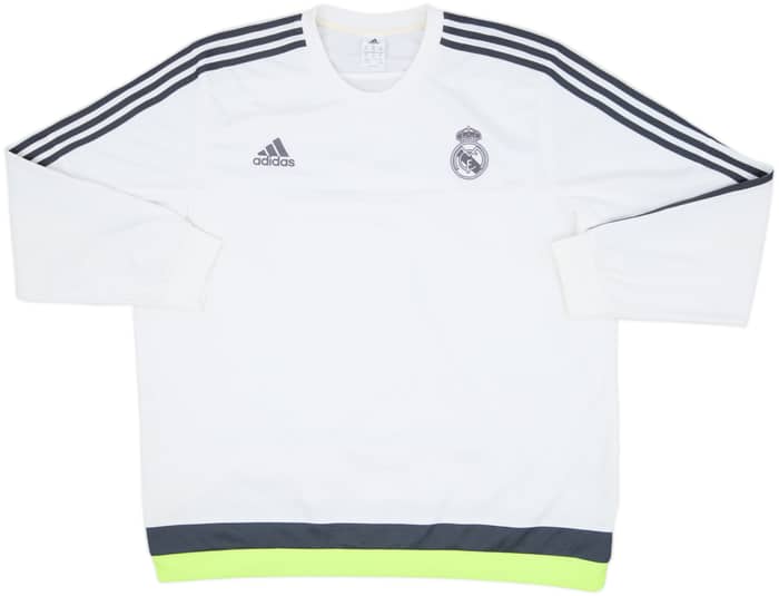 2015-16 Real Madrid adidas Sweat Top - 8/10 - (XXL)
