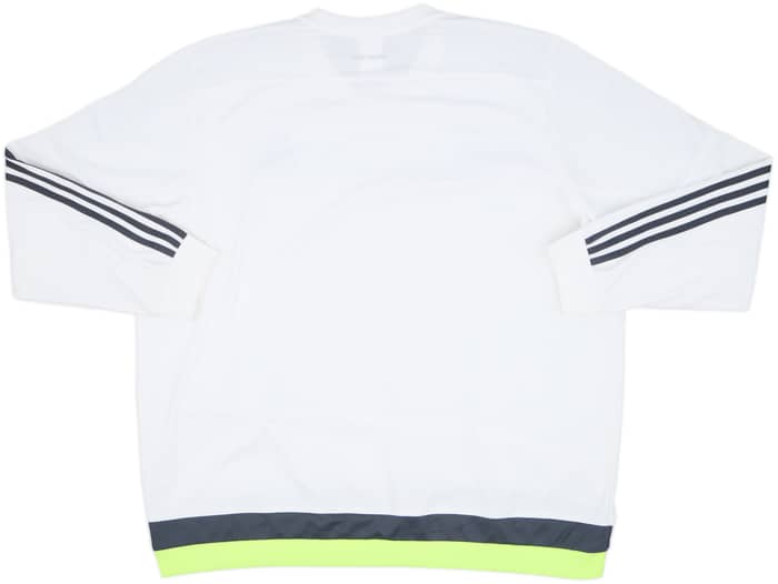 2015-16 Real Madrid adidas Sweat Top - 8/10 - (XXL)