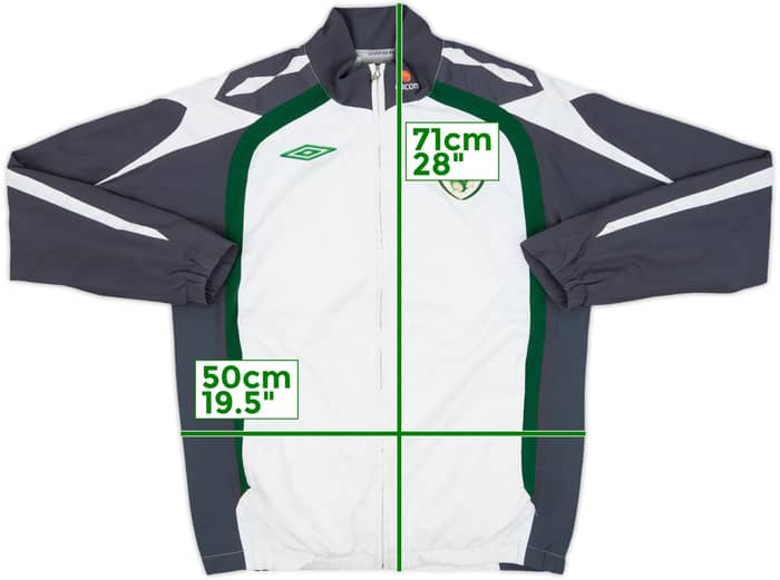2006-08 Ireland Umbro Track Jacket - 5/10 - (M)