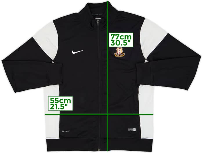 2014-15 Bradford City Nike Track Jacket - 6/10 - (XL)